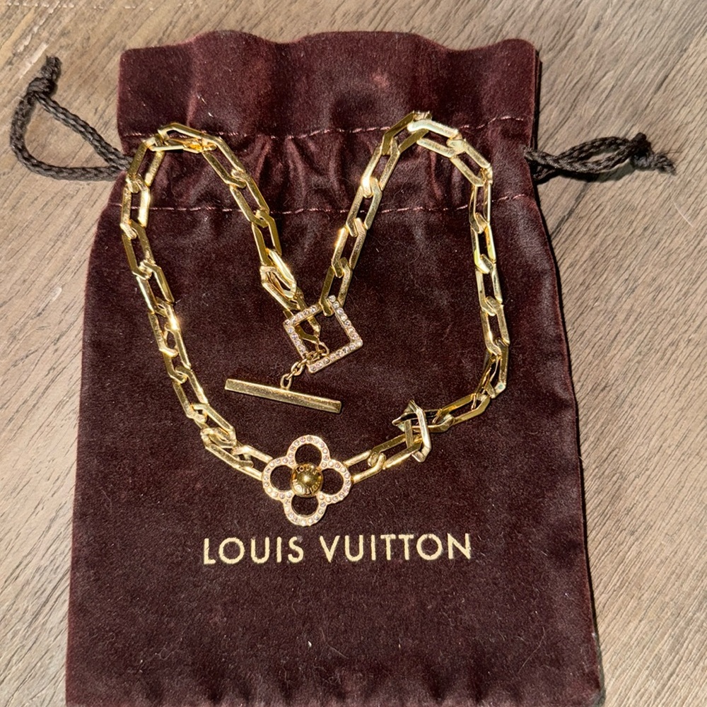 💥🦄Rare Louis Vuitton 🌸Flower Power Necklace